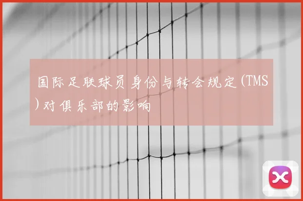 国际足联球员身份与转会规定(TMS)对俱乐部的影响