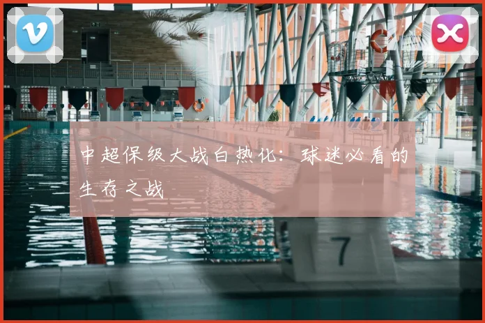 中超保级大战白热化:球迷必看的生存之战